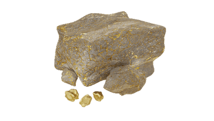 Natural Gold (rendered image)